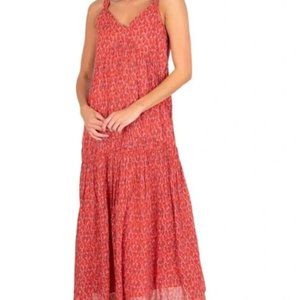 Joie Maxi Tiered. Tea Rose Sundress. Cotton. NWT. M